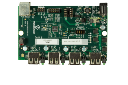 EVB-USB2534BC_USB2534 4-Port USB 2.0 Hub with Battery Charging Evaluation Board_front_transparent.png