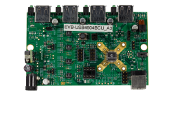 EVB-USB4604BCU_USB4604 4-Port USB 2.0 Hub with UCS1002 Battery Charging Evaluation Board_front_transparent.png